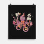 Magic Octopus-none matte poster-tobefonseca