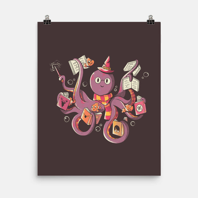 Magic Octopus-none matte poster-tobefonseca