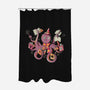 Magic Octopus-none polyester shower curtain-tobefonseca