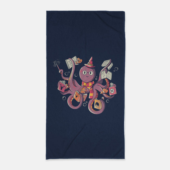 Magic Octopus-none beach towel-tobefonseca