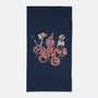 Magic Octopus-none beach towel-tobefonseca