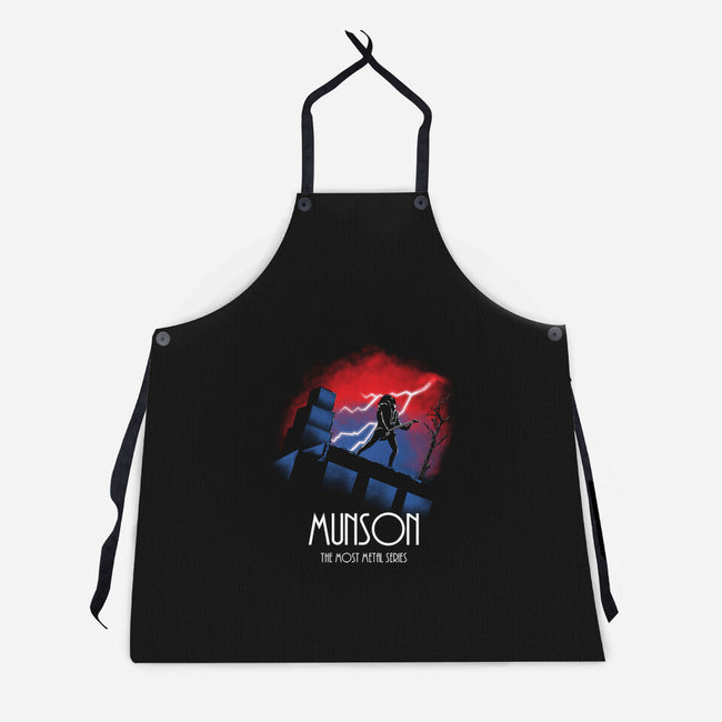 Munson The Most Metal Series-unisex kitchen apron-Wookie Mike