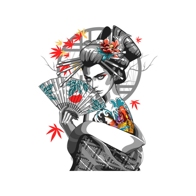 Irezumi II Geisha-unisex pullover sweatshirt-heydale