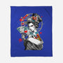 Irezumi II Geisha-none fleece blanket-heydale