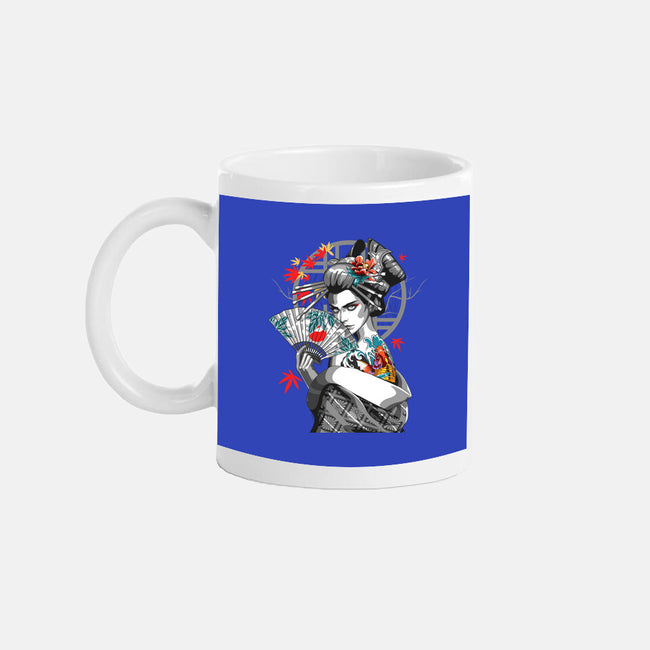 Irezumi II Geisha-none mug drinkware-heydale