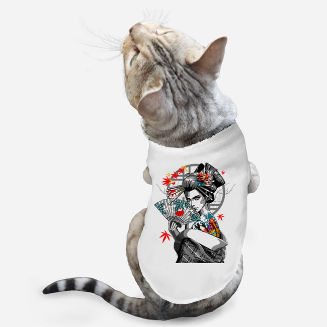 Irezumi II Geisha-cat basic pet tank-heydale