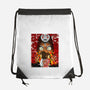 Spirited Couple-none drawstring bag-Hova