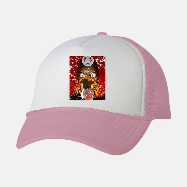 Spirited Couple-unisex trucker hat-Hova