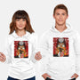 Spirited Couple-unisex pullover sweatshirt-Hova