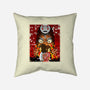Spirited Couple-none removable cover w insert throw pillow-Hova