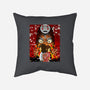 Spirited Couple-none removable cover throw pillow-Hova