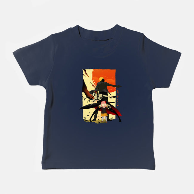 The Spy Family-baby basic tee-bellahoang