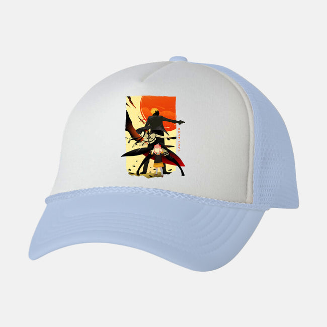 The Spy Family-unisex trucker hat-bellahoang