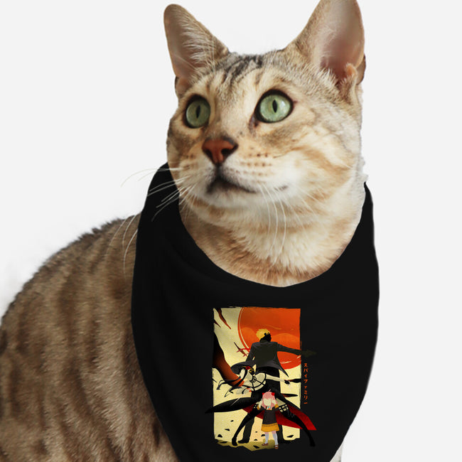 The Spy Family-cat bandana pet collar-bellahoang