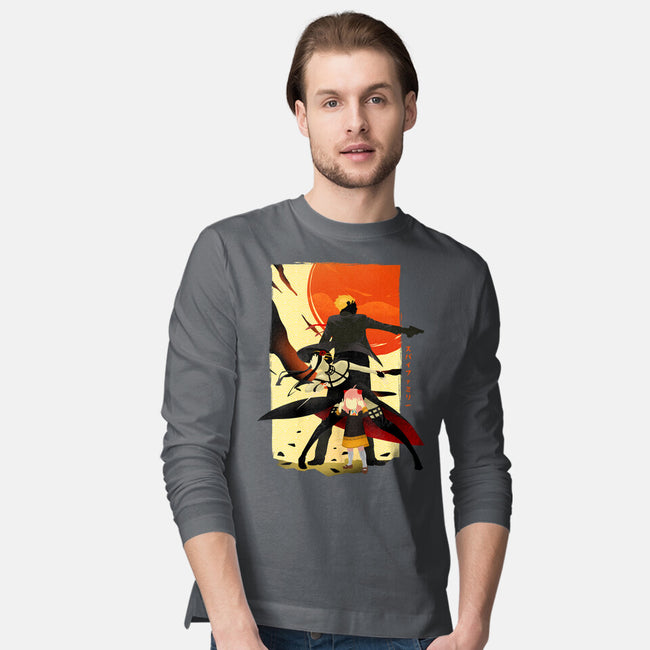 The Spy Family-mens long sleeved tee-bellahoang