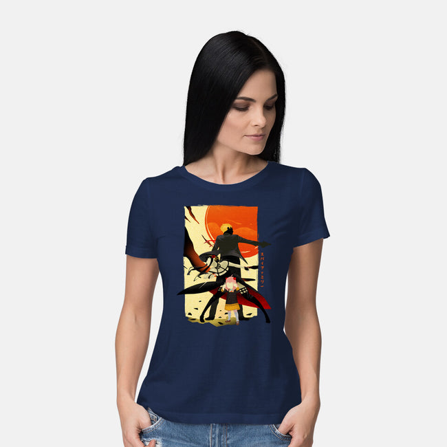 The Spy Family-womens basic tee-bellahoang