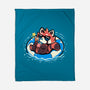 Summer Red Panda-none fleece blanket-TechraNova