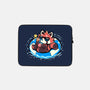 Summer Red Panda-none zippered laptop sleeve-TechraNova