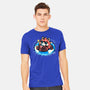 Summer Red Panda-mens heavyweight tee-TechraNova