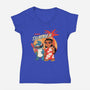 Ohana Summer-womens v-neck tee-Conjura Geek