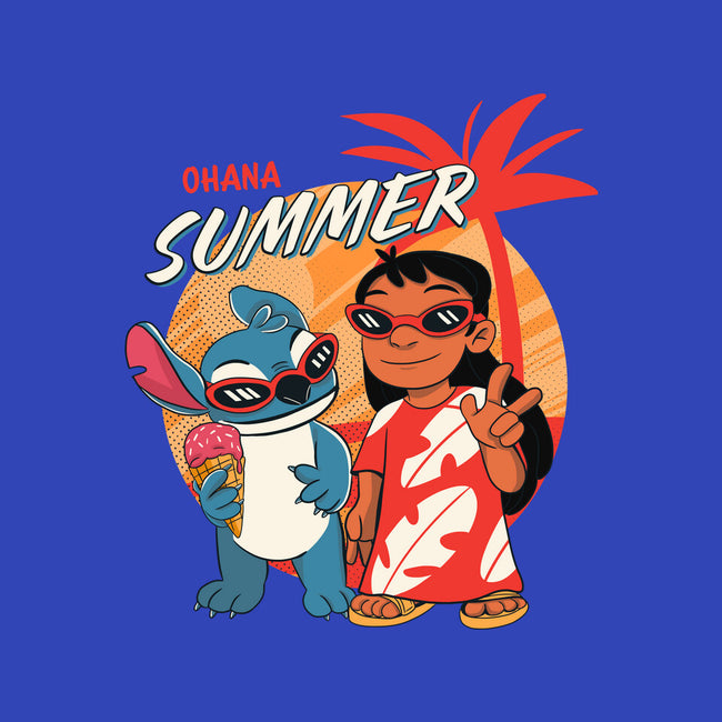 Ohana Summer-none stretched canvas-Conjura Geek