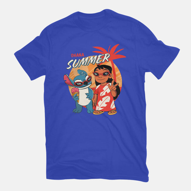 Ohana Summer-mens premium tee-Conjura Geek