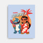 Ohana Summer-none stretched canvas-Conjura Geek
