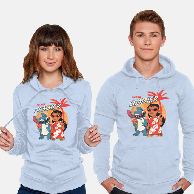 Ohana Summer-unisex pullover sweatshirt-Conjura Geek