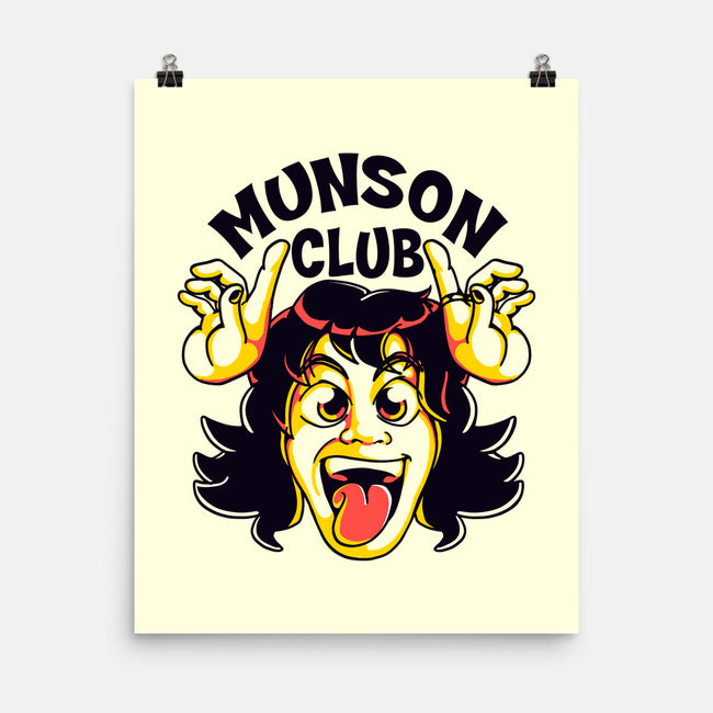 Munson Club-none matte poster-estudiofitas