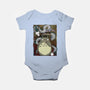 Dragon And God Of Forest-baby basic onesie-Bellades