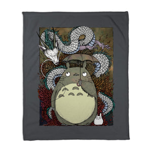 Dragon And God Of Forest