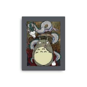 Dragon And God Of Forest