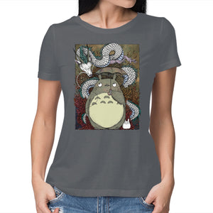 Dragon And God Of Forest