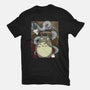 Dragon And God Of Forest-unisex basic tee-Bellades