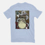 Dragon And God Of Forest-womens basic tee-Bellades