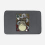 Dragon And God Of Forest-none memory foam bath mat-Bellades