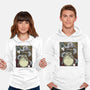 Dragon And God Of Forest-unisex pullover sweatshirt-Bellades