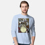 Dragon And God Of Forest-mens long sleeved tee-Bellades