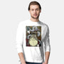 Dragon And God Of Forest-mens long sleeved tee-Bellades