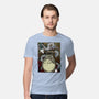 Dragon And God Of Forest-mens premium tee-Bellades