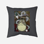 Dragon And God Of Forest-none removable cover throw pillow-Bellades