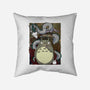 Dragon And God Of Forest-none removable cover throw pillow-Bellades