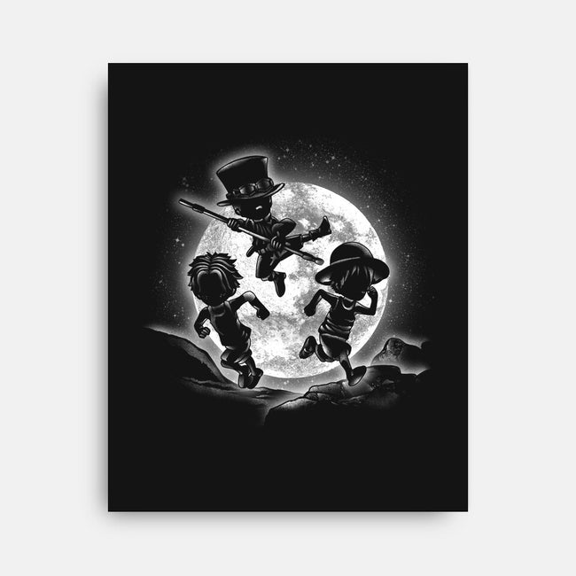 Moonlight Brothers-none stretched canvas-fanfreak1