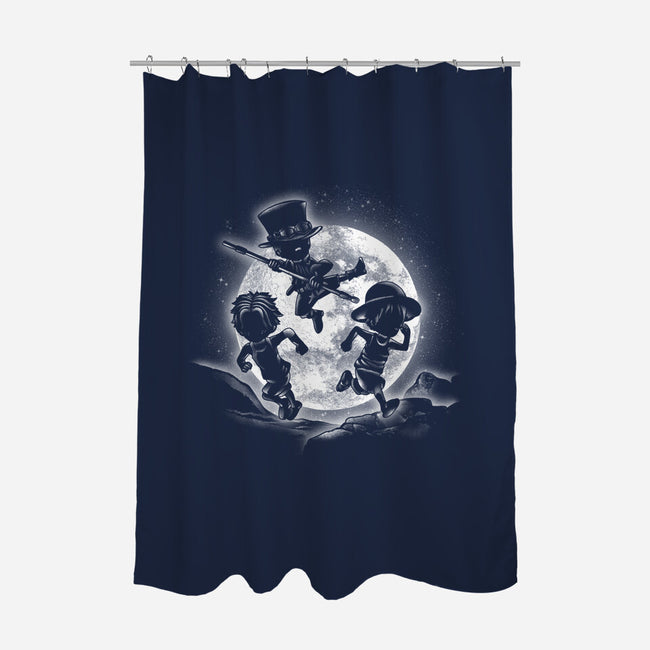 Moonlight Brothers-none polyester shower curtain-fanfreak1