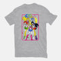 The Moon Girls-womens fitted tee-Bellades