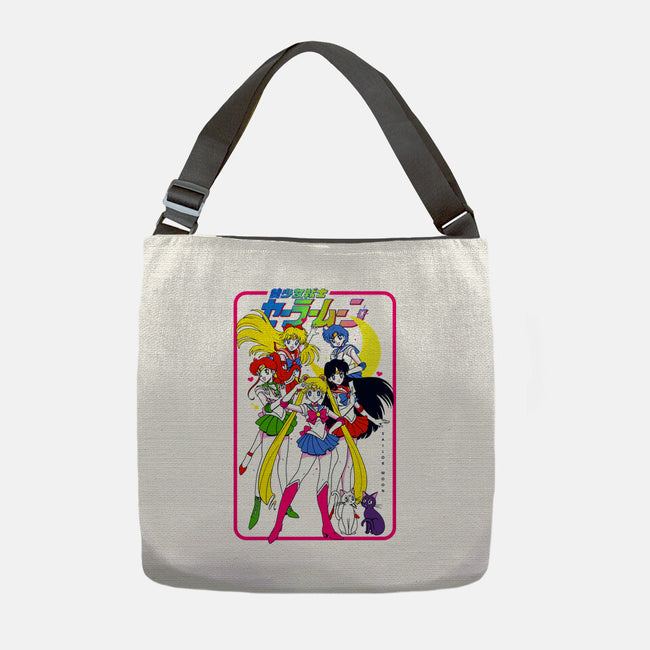 The Moon Girls-none adjustable tote bag-Bellades