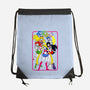 The Moon Girls-none drawstring bag-Bellades