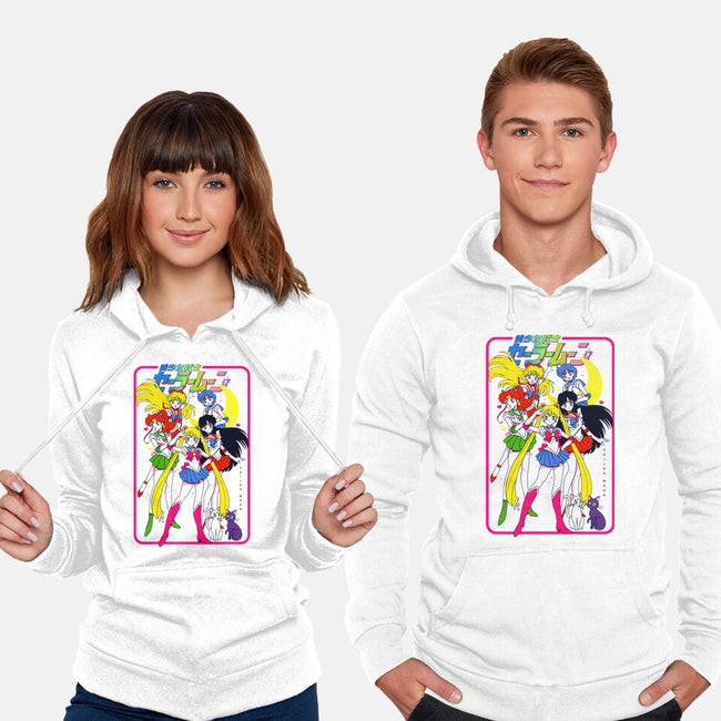 The Moon Girls-unisex pullover sweatshirt-Bellades