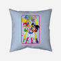 The Moon Girls-none removable cover w insert throw pillow-Bellades