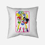 The Moon Girls-none removable cover throw pillow-Bellades